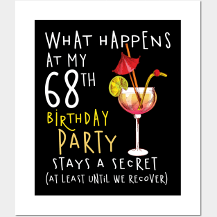 68Th Birthday - What Happens 68Th Birthday Posters and Art